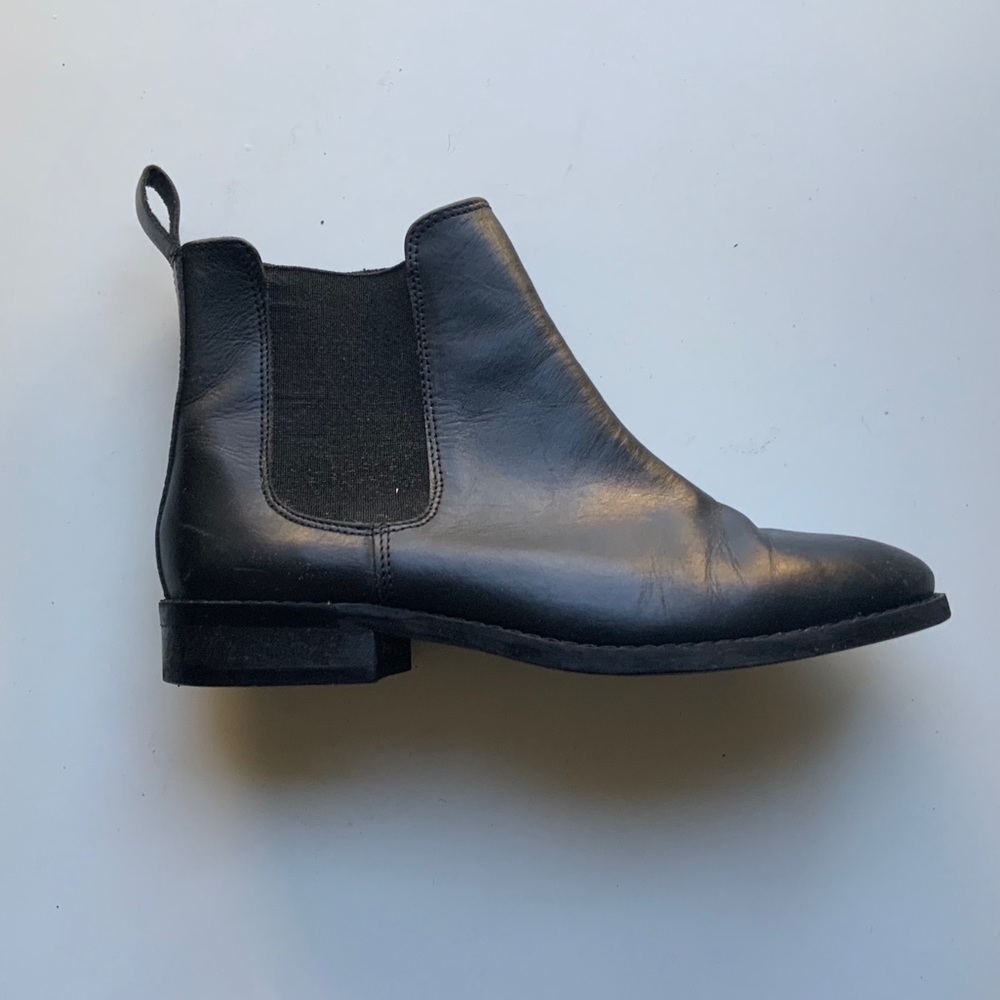 Office Girl Black Chelsea Boot